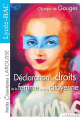 Couverture Déclaration des droits de la femme et de la citoyenne Editions Larousse (Petits classiques) 2021