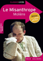 Couverture Le misanthrope / Le misanthrope ou l'atrabilaire amoureux Editions Belin / Gallimard (Classico - Lycée) 2015