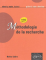 Couverture Méthodologie de la recherche Editions Ellipses 2003