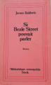 Couverture Si Beale Street pouvait parler Editions Stock (Bibliothèque cosmopolite) 1987
