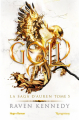 Couverture La saga d'Auren, tome 5 : Gold Editions Hugo & Cie (Romantasy) 2024