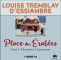 Couverture Place des Érables, tome 3 : Pharmacie V. Lamoureux Editions Vues et voix 2022