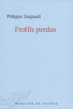 Couverture Profils perdus Editions Mercure de France (Bleue) 2015