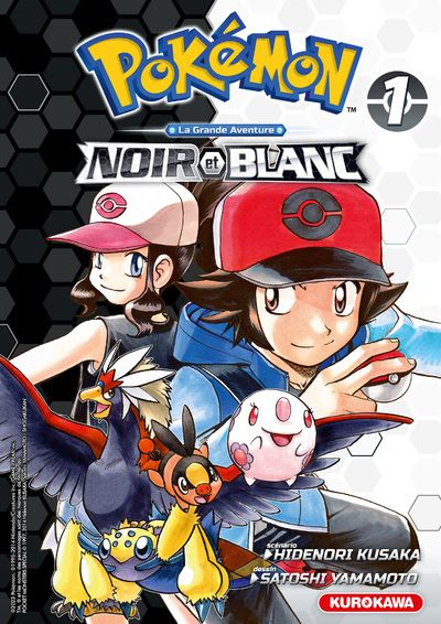 Pokémon La Grande Aventure Noir et Blanc Livraddict