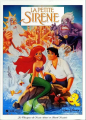 Couverture La petite sirène (Adaptation du film Disney - Tous formats) Editions Dargaud (Les classiques du dessin animé en bande dessinée) 1990
