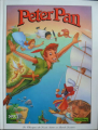 Couverture Peter Pan (Adaptation du film Disney - Tous formats) Editions Dargaud (Les classiques du dessin animé en bande dessinée) 1996