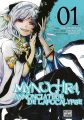 Couverture Mynoghra : Annonciateur de l'apocalypse (manga), tome 1 Editions Delcourt-Tonkam (Isekai/Fantasy) 2023