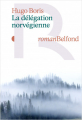 Couverture La délégation norvégienne Editions Belfond 2023