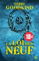 Couverture La Loi des Neuf Editions Bragelonne (10e anniversaire) 2012