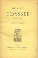 Couverture Odyssée, suivie des Hymnes Homériques, des Épigrammes et de la Batrakhomyomakhie Editions Alphonse Lemerre 1868