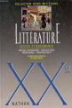 Couverture Littérature XXe siècle : Textes et documents Editions Nathan (Henri Mitterand) 2004