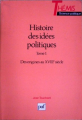 Couverture Histoire des idées politiques, tome 1 : Des origines au XVIIIe siècle Editions Presses universitaires de France (PUF) 1991