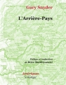 Couverture L'arrière-Pays Editions Le Réalgar 2022