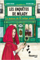 Couverture Les enquêtes de Milady, tome 1 : Le baiser de la tulipe noire Editions Fleuve (Noir) 2023