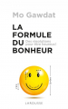 Couverture La formule du bonheur  Editions Larousse 2018