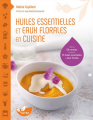 Couverture Huiles Essentielles et Eaux Florales en Cuisine Editions Terran 2022