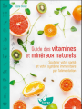Couverture Guide des Vitamines et Minéraux Naturels Editions Terran 2022