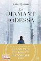 Couverture Le diamant d'Odessa Editions Hauteville 2023