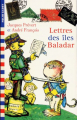 Couverture Lettre des îles Baladar Editions Folio  (Cadet) 1999