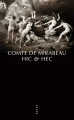 Couverture Hic et Hec Editions Allia (Petite Collection) 2015