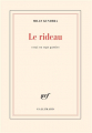 Couverture Le rideau Editions Gallimard  (Blanche) 2005