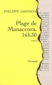 Couverture Plage de Manaccora, 16h30 Editions Grasset 2009