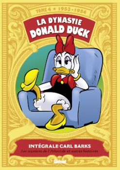 Couverture La Dynastie Donald Duck, tome 04 : 1953-1954