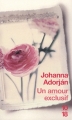 Couverture Un amour exclusif Editions 10/18 2011