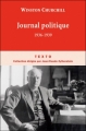Couverture Journal politique 1936-1939 Editions Tallandier (Texto) 2010