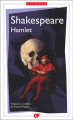 Couverture Hamlet Editions Flammarion (GF - Bilingue) 2023
