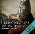 Couverture La bibliothécaire d'Auschwitz Editions Audible studios 2021