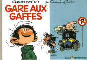 Couverture Gaston (format à l'italienne), tome 1 : Gare aux gaffes  Editions Marsu Productions 2007