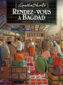 Couverture Rendez-vous à Bagdad, tome 1 Editions Paquet (Agatha Christie) 2023
