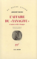 Couverture L'Affaire du «Yanagiyu» Editions Gallimard  (Du monde entier) 1991