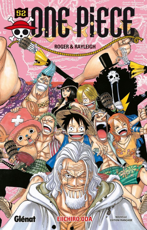 Couverture One Piece, tome 052 : Roger & Rayleigh