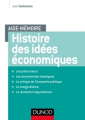 Couverture Histoire des idées économiques Editions Dunod (Aide-mémoire) 2017