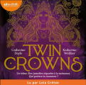 Couverture Twin Crowns, tome 1 Editions Audiolib 2023