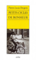 Couverture Petits cycles de bonheur Editions Arléa 2007