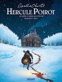 Couverture Le Noël d'Hercule Poirot (BD) Editions Paquet (Agatha Christie) 2023
