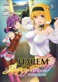 Couverture Harem in the Fantasy World Dungeon, tome 8 Editions Meian 2023