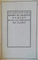 Couverture Roméo et Juliette, Hamlet  Editions Bibliothèque de Cluny 1958