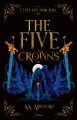 Couverture The Five Crowns, tome 2 : L'épée des sorciers Editions Slalom 2024