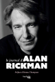 Couverture Le journal d'Alan Rickman Editions Hachette (Heroes) 2024