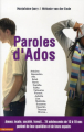 Couverture Paroles D'Ados Editions City (Témoignage) 2006
