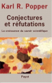 Couverture Conjectures et réfutations Editions Payot 2006