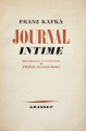Couverture Journal intime suivi de Esquisse d'une autobiographie, Considérations sur le péché, Méditations Editions Grasset 1945