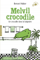 Couverture Melvil Crocodile : Un crocodile dans la baignoire Editions Folio  (Cadet) 2023