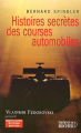 Couverture Histoires secrètes des courses automobiles Editions du Rocher (Vladimir Fédorovski) 2005
