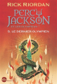 Couverture Percy Jackson / Percy Jackson et les Olympiens, tome 5 : Le dernier olympien Editions Albin Michel (Jeunesse - Wiz) 2024