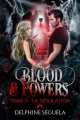 Couverture Blood & Powers, tome 3 : La Désolation Editions Autoédité 2023